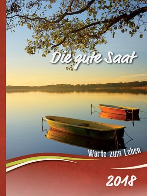 cover image of Die gute Saat 2018
